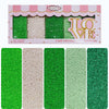 Confect St. Patricks Day Sprinkles Mix - Pea Green, Mint Green & White Pearl Dragees, Vermicelli, Edible Sugar Decorations - Pac