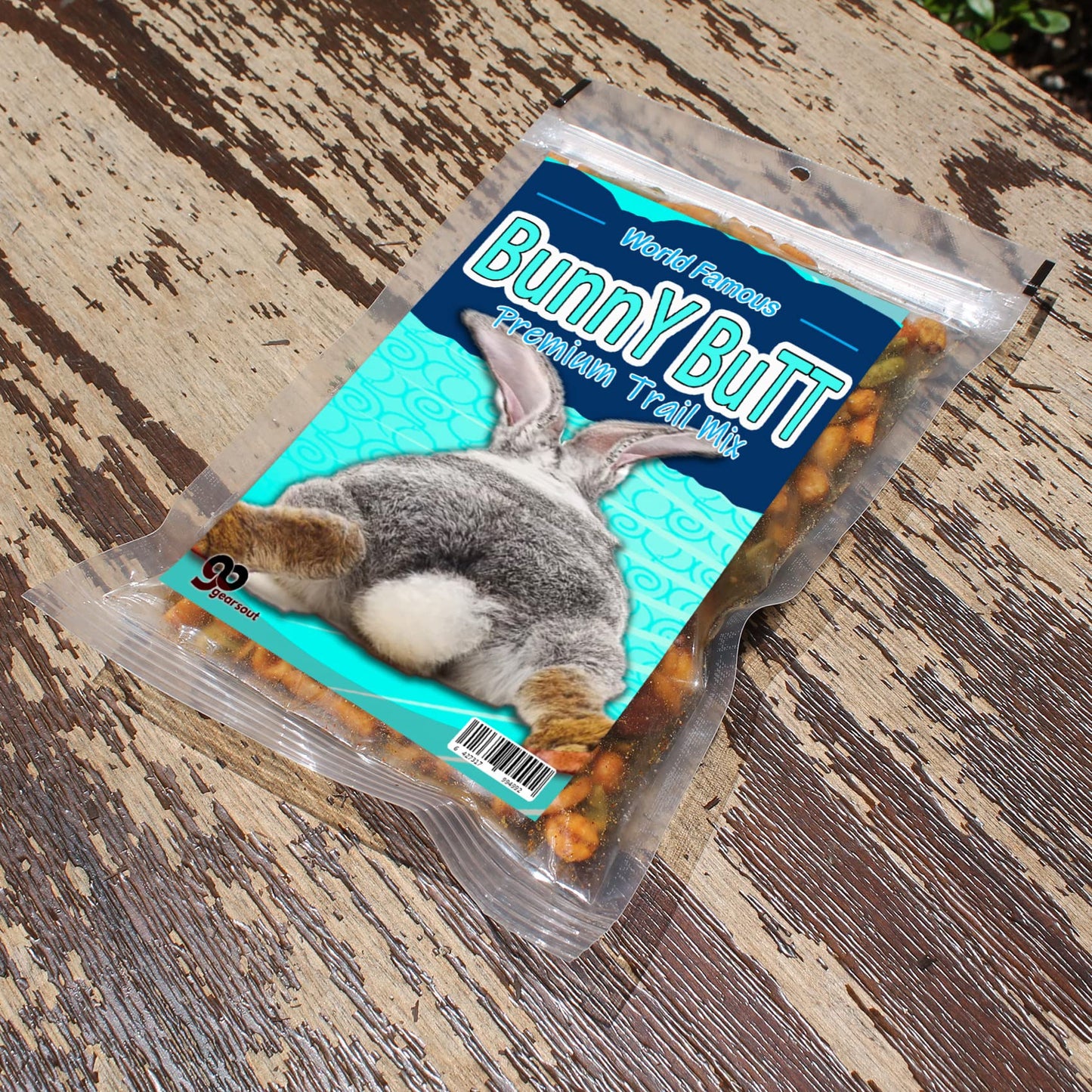 Bunny Butt Premium Trail Mix - Gourmet Easter Basket Stuffers, Funny Rabbit Gifts, Spicy Crunchy Snacks For Adults, Uncle Franks