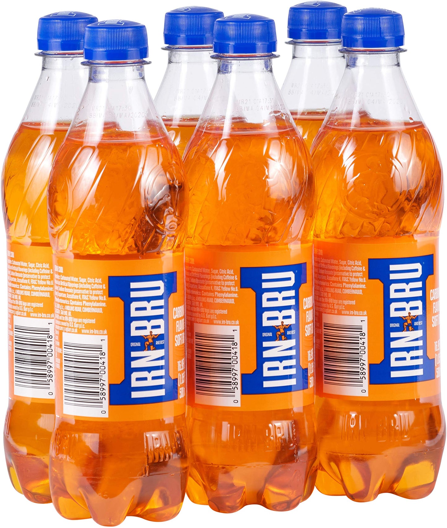 Barr'S Irn-Bru, 16.9-Ounce (Pack Of 6)
