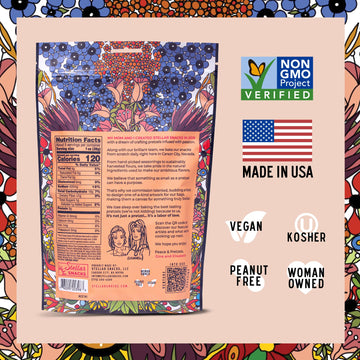 Stellar Pretzel Braids, Maui Monk Sweet Onion, 6 Large Snack Bags (5 Oz Each) Vegan Pretzel Rods, Sticks