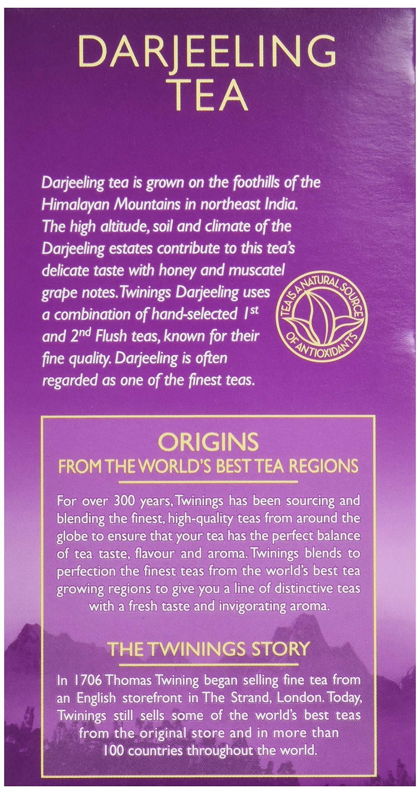 Twinings Tea Darjeeling Tea, 20 Ct