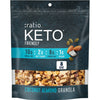 Ratio Coconut Almond Granola Cereal, 1g Sugar, Keto Friendly, 8 oz Resealable Bag