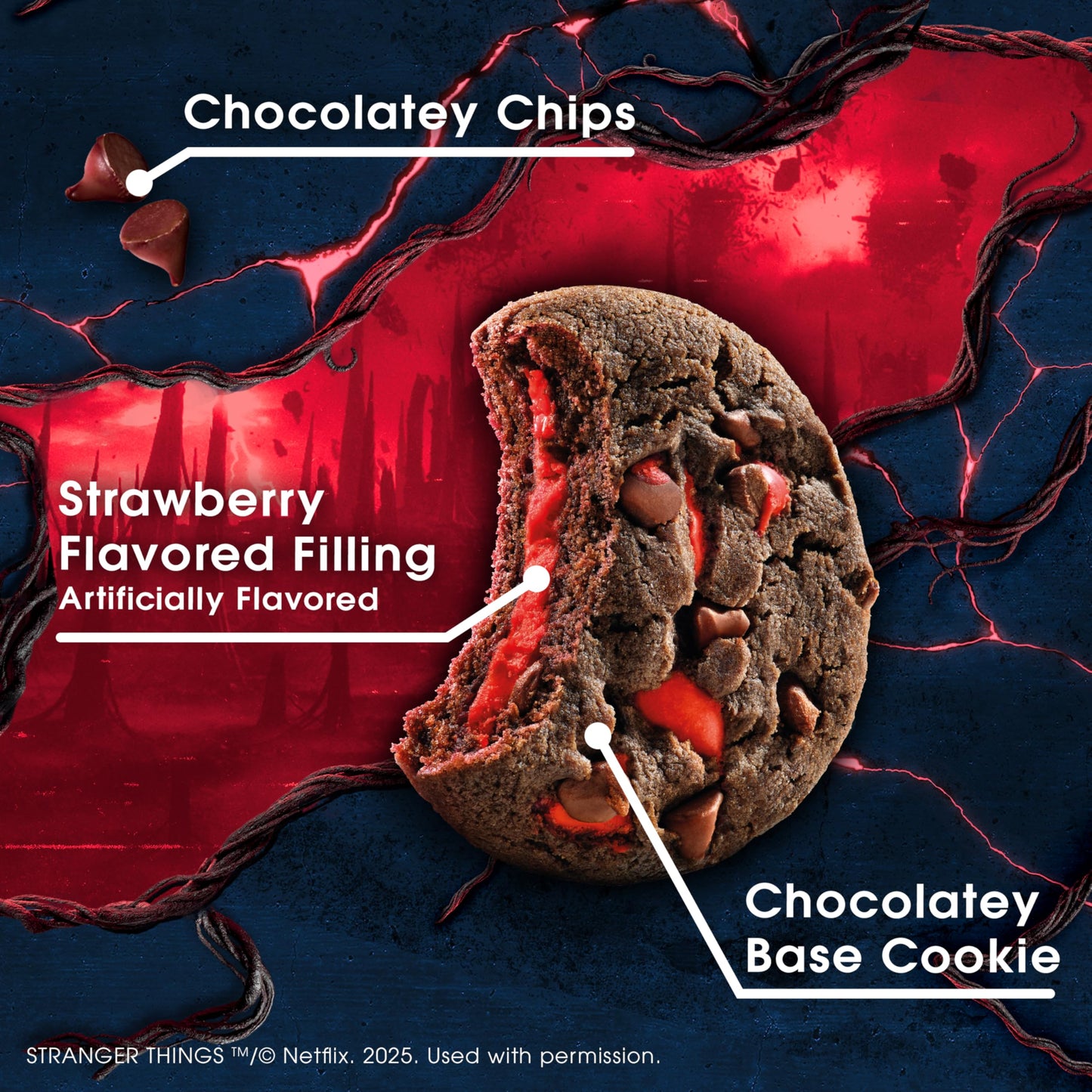 Chips Ahoy! Chewy Strawberry-Filled Cookies, Limited Edition, 9.9 oz