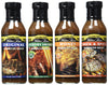 Calorie Free Barbecue Sauce - 4 Flavors 12 Fl Oz Bottles