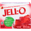 Jell-O Strawberry Banana Gelatin Dessert Mix (3 Oz Boxes, Pack Of 6)
