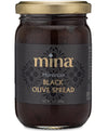 Mina Gourmet Black Olive Spread Tapenade, 7 oz - Made with Moroccan Olives, Perfect for Appetizers and Dips