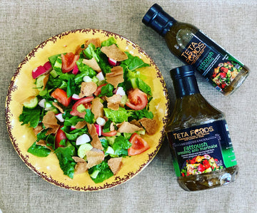 Fattoush Mediterranean Dressing and Marinade 12 FL OZ (1)