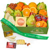 A Gift Inside Happy Holidays Harvest Favorites Fruit and Gourmet Gift Box