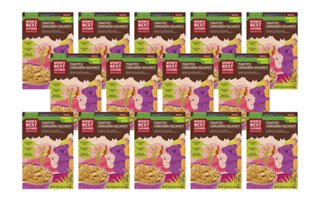 Mom'S Best Toasted Cinnamon Squares Cereal, Made With Whole Grain, No High Fructose Corn Syrup, Made With Real Cinnamon, Kosher,