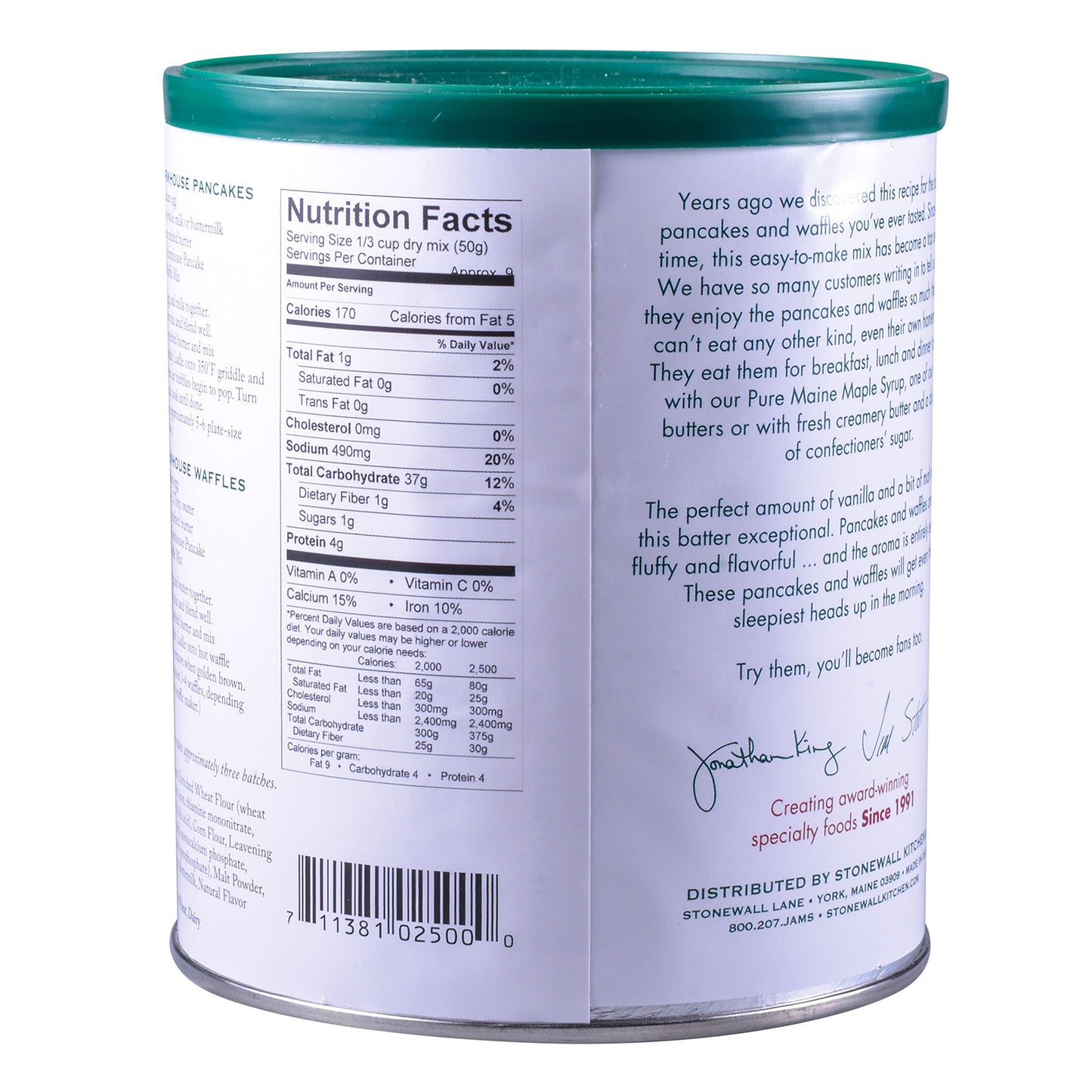 Stonewall Kitchen, Pancake And Waffle Mix, 16 Ounce