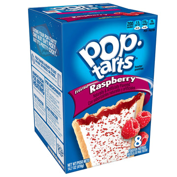 Kelloggs Pop-Tarts Toaster Pastries - Frosted Raspberry - 8 ct