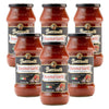 Roasted Garlic Premium Italian Pasta Sauce By Botticelli, 24Oz Jars (Pack Of 6) - Product Of Italy - Gluten-Free - No Added Sugar, Artificial Colors, Flavors, Or Preservatives