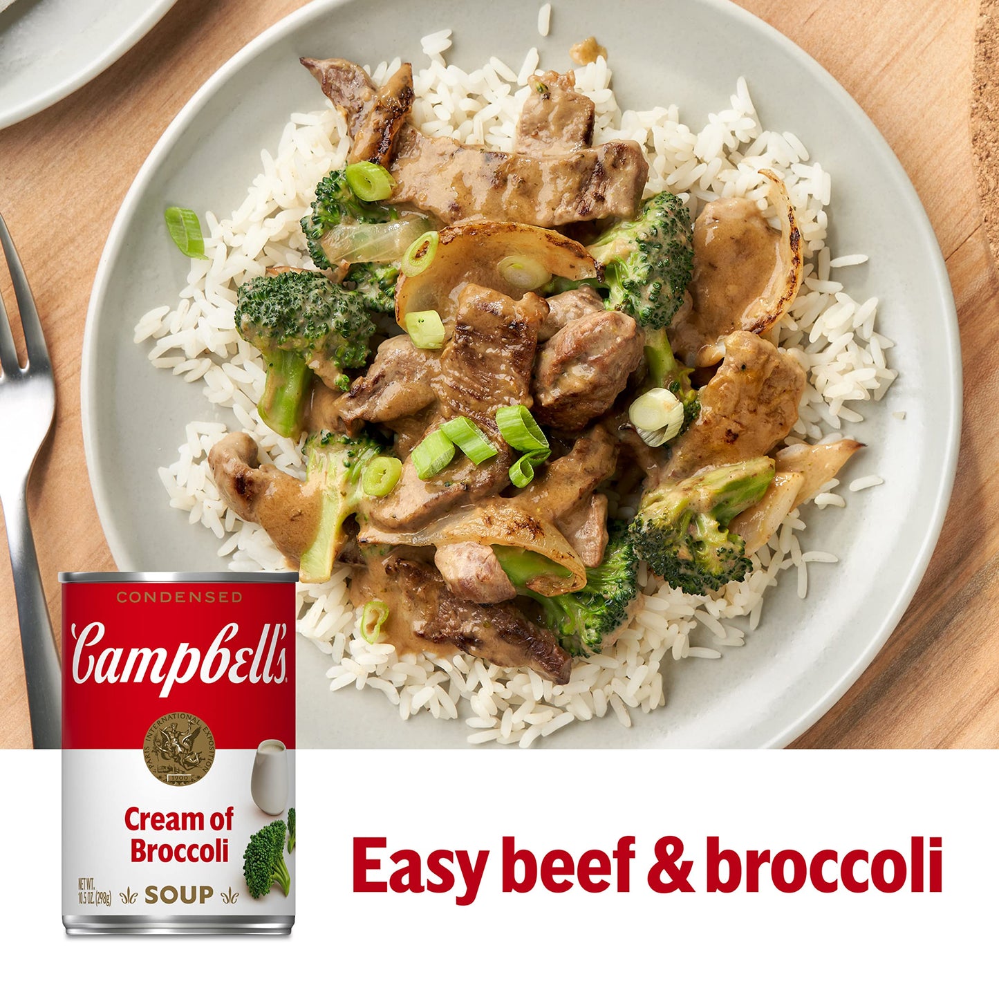 Campbell's Condensed Cream of Broccoli Soup, 10.5 oz Can (12 Pack)