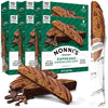 Nonnis Espresso Chocolate Chip Biscotti Cookies - 6 Boxes Espresso Coffee Cookies - Espresso Chocolate Chip Cookies w/Dark Choc
