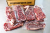 Feed The Party New York Strip Steaks - 20 Count (8 oz.) Pack