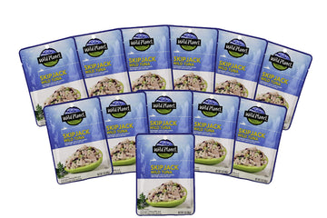 Wild Planet Skipjack Wild Tuna Sea Salt Pouch Keto And Paleo 3Rd Party Mercury Tested 3 Ounce (Pack Of 12)