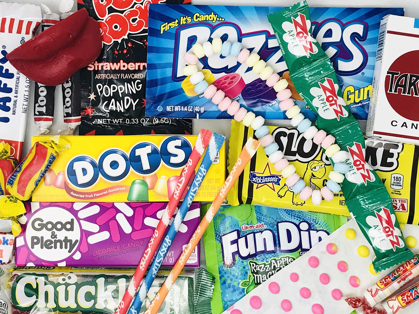 RETRO CANDY YUM Nostalgic Candy Assortment Gift Box - 32 Piece Set for 46th Birthday Celebrations, Perfect for Men and Women Born 1979