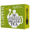 Clipper Organic Fairtrade Everyday - Usda Organic, Non-Gmo, Fair Trade, Sustainable Caffeinated Tea, 1 Pack, 80 Unbleached Tea B