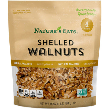 Nature's Eats Walnuts, 16 Ounce