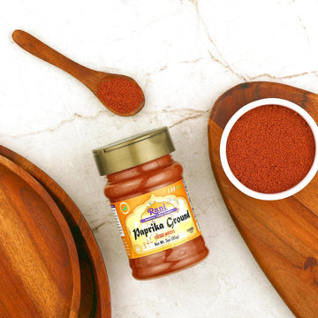 Rani Paprika (Deggi Mirch, Low Heat) Spice Powder, Ground 3Oz (85G) Pet Jar ~ All Natural, Salt-Free | Vegan | No Colors | Gluten Friendly | Non-Gmo | Indian Origin