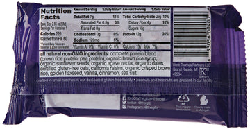 Gfb Bars Oatmeal Raisin Bar