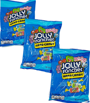 Jolly Rancher Hard Candy In Original Flavors (3.8-Ounce Package) (3 Pack)