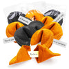 4Es Novelty Halloween Fortune Cookies Bulk - 50 Individually Wrapped with 50 Funny & Scary Fortune Cookies Sayings for Kids & mature-themeds Trick-or-Treat Perfect for Halloween Party