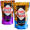Dot's Cinnamon Sugar Pretzel Twists - Dot's Southwest Seasoned Pretzel Sticks - 2, 16oz bags
