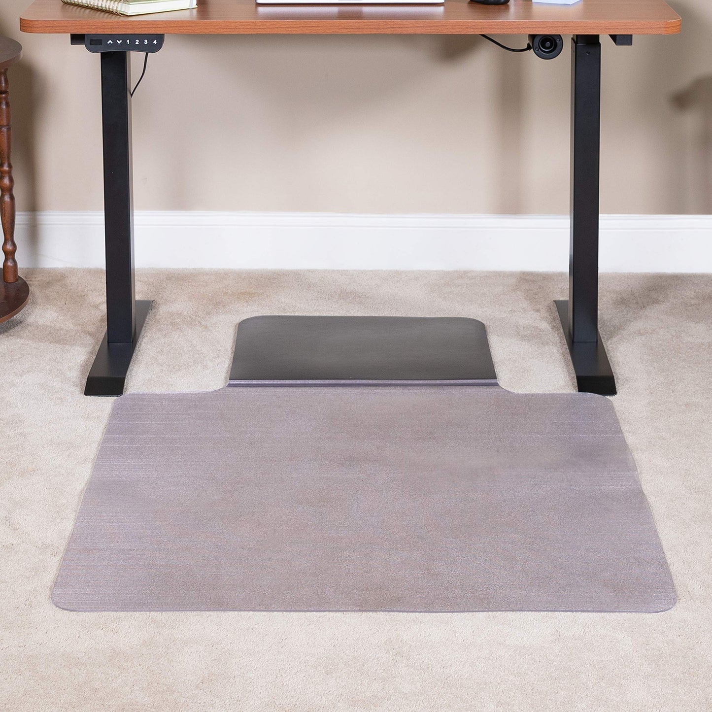 Flash Furniture Jackson Sit Or Stand Mat Anti-Fatigue Support Combined With Floor Protection (36" X 53")