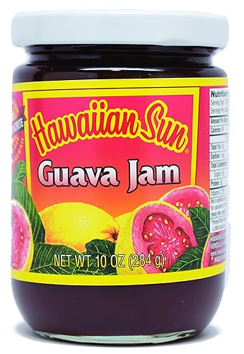 Hawaiian Sun Guava Jam (Made In Hawaii) 10 Oz