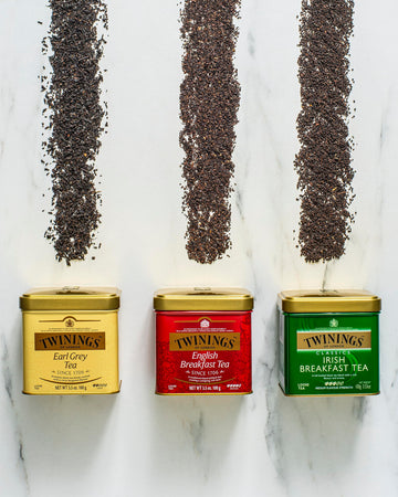 Twinings Earl Grey Loose Black Tea Tins, 7.05 Ounce Tins (Pack Of 6), Flavoured With Citrus And Bergamot, Caffeinated, Enjoy Hot