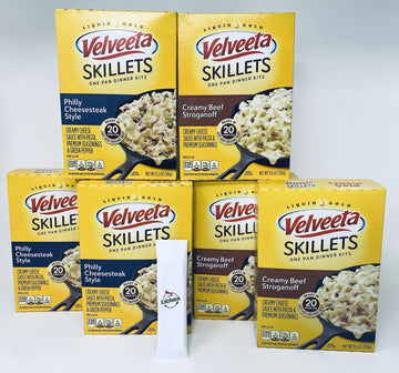 Skillets Philly Cheesesteak | Creamy Beef Stroganoff Variety Pack 3 Each Assorted Flavor