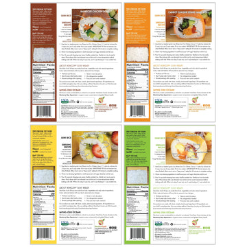 Newgem Barbeque, Carrot Ginger, Mango, Pineapple Habenaro, Sandwhich Wraps, Gluten Free, Paleo, Keto Friendly, Low Calorie Wrap