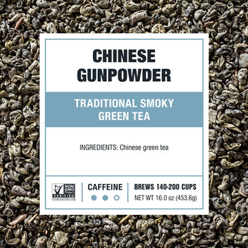 Tiesta Tea - Chinese Gunpowder | Traditional Smoky Green Tea | Premuim Aromatic Loose Leaf Tea Blend | Medium Caffeinated Tea |