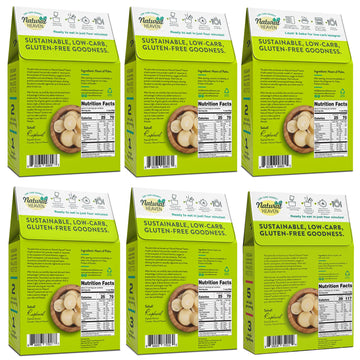 Natural Heaven Gift Set - Hearts Of Palm Variety Pack - Low-Carb, Low-Calorie Creamy Mash, White & Brown Rice, Spaghetti Noodles