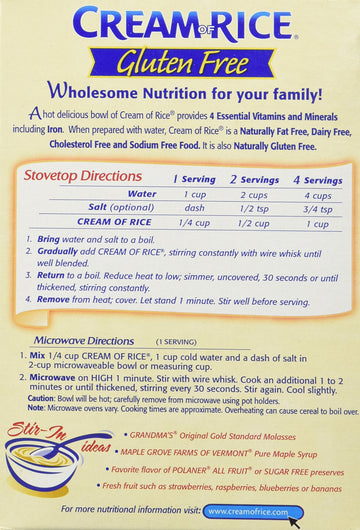 Cream of Rice Nabisco Cream Of Rice, 14 OZ(Pack of 2)