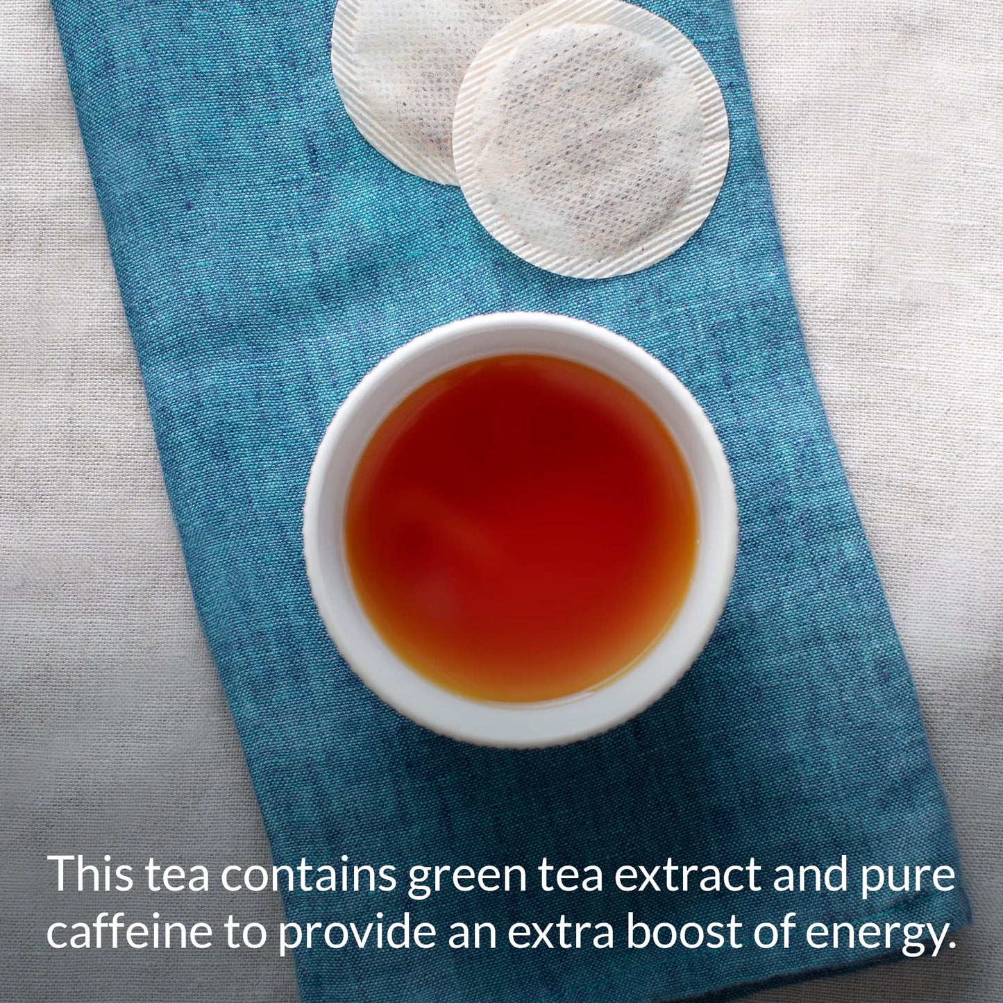 The Republic of Tea HiCAF Cinnamon Toast Black Tea, Premium High-Caffeine Blend, 50 Tea Bags