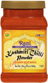 Rani Kashmiri Chilli Powder (Deggi Mirch, Low Heat) Ground Indian Spice 32Oz (2Lbs) 908G Pet Jar ~ All Natural | Salt-Free | Vegan | Kosher | Gluten Friendly