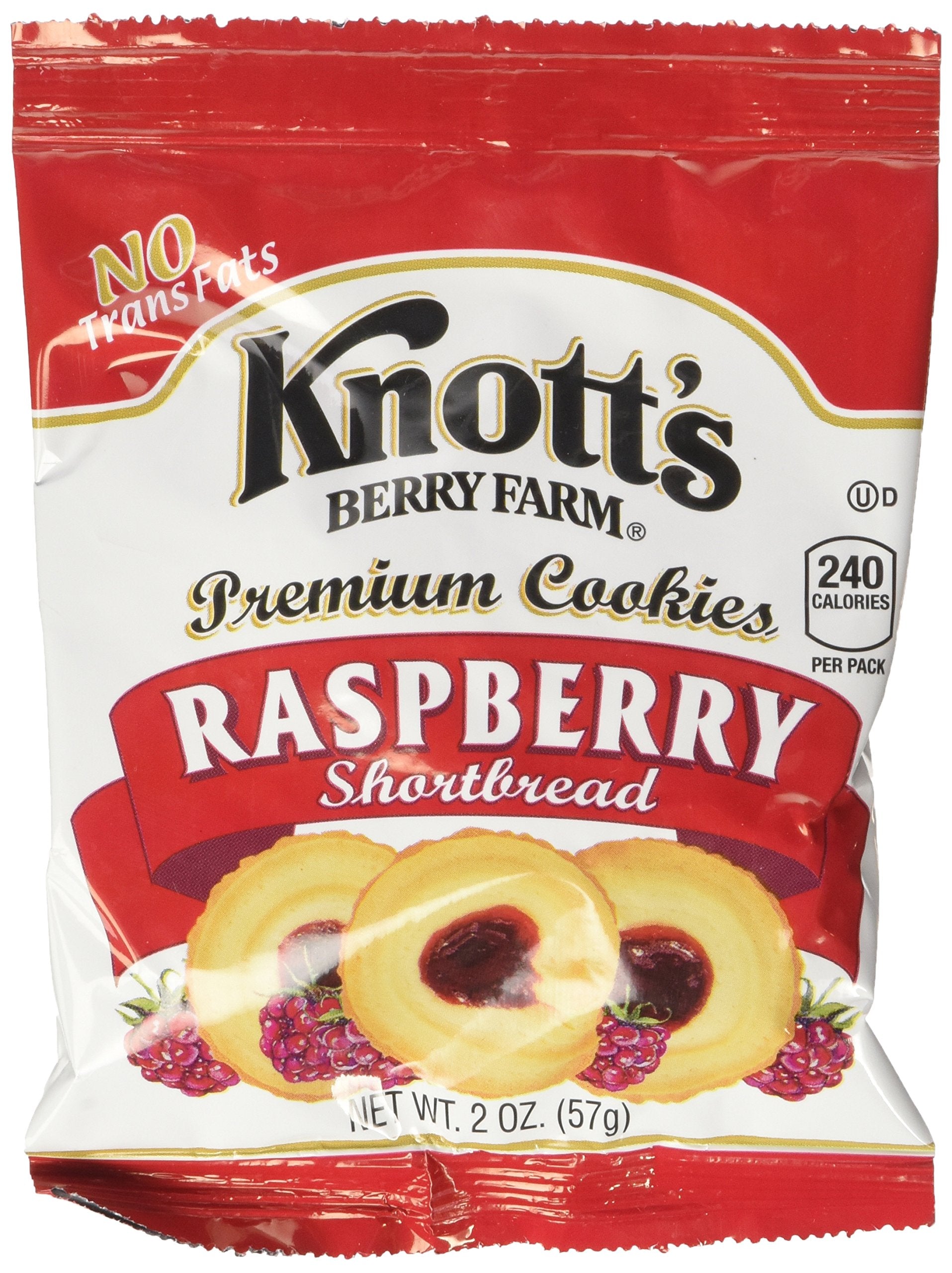 Knott'S Berry Farm Raspberry Shortbread -36/2Oz