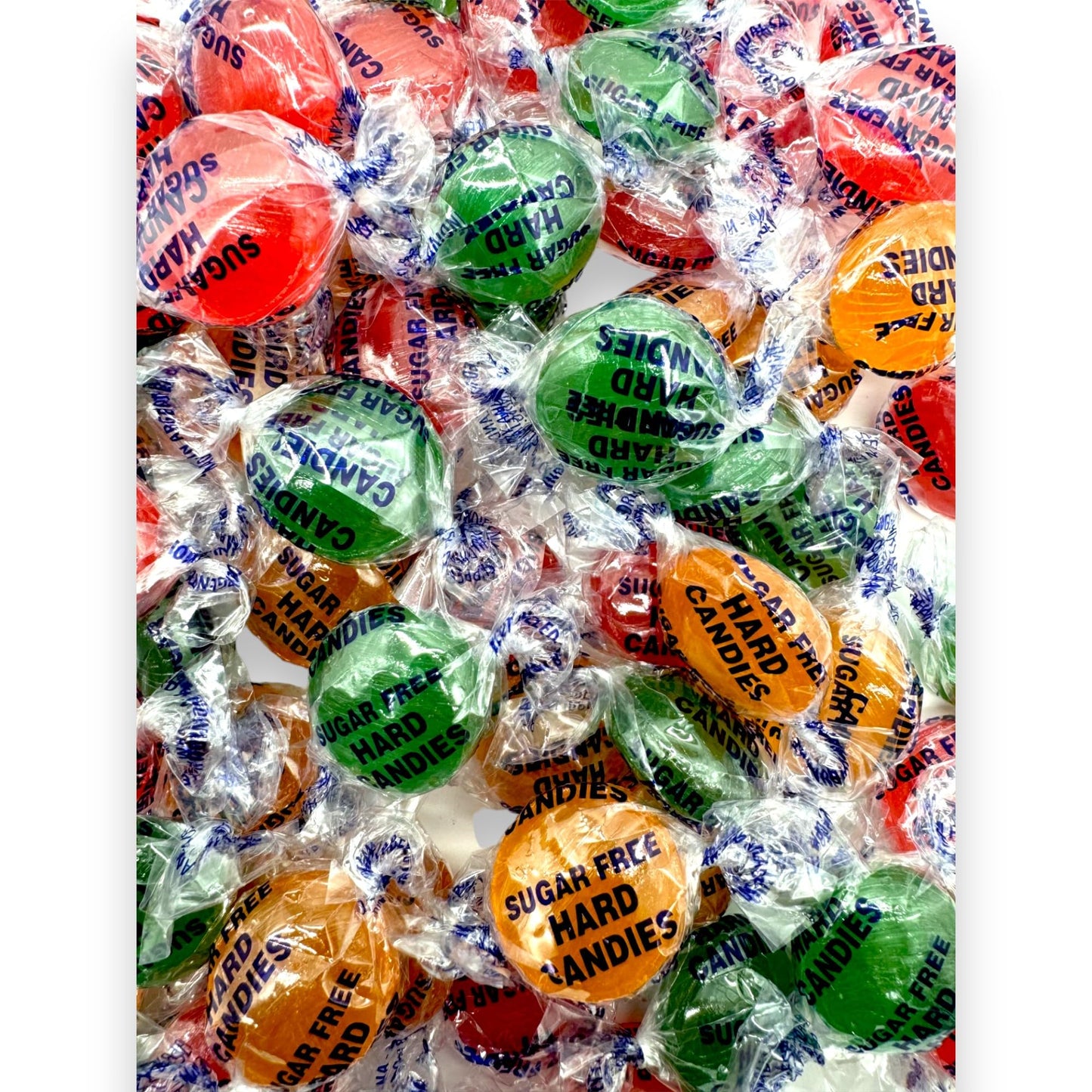 Arcor Sugar Free Assorted Fruit Flavors Gourmet Hard Candy-Keto Friendly- Premium Quality 1.5 Lbs, Delicious Taste Individually