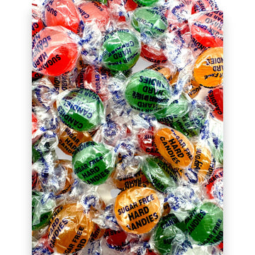 Arcor Sugar Free Assorted Fruit Flavors Gourmet Hard Candy-Keto Friendly- Premium Quality 1.5 Lbs, Delicious Taste Individually