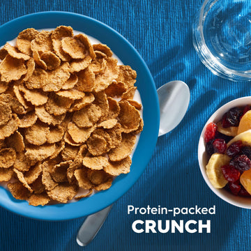 Kelloggs Special K Protein Breakfast Cereal, Protein Cereal, Family Breakfast, Original Multi-Grain Touch of Cinnamon, 12.9oz B