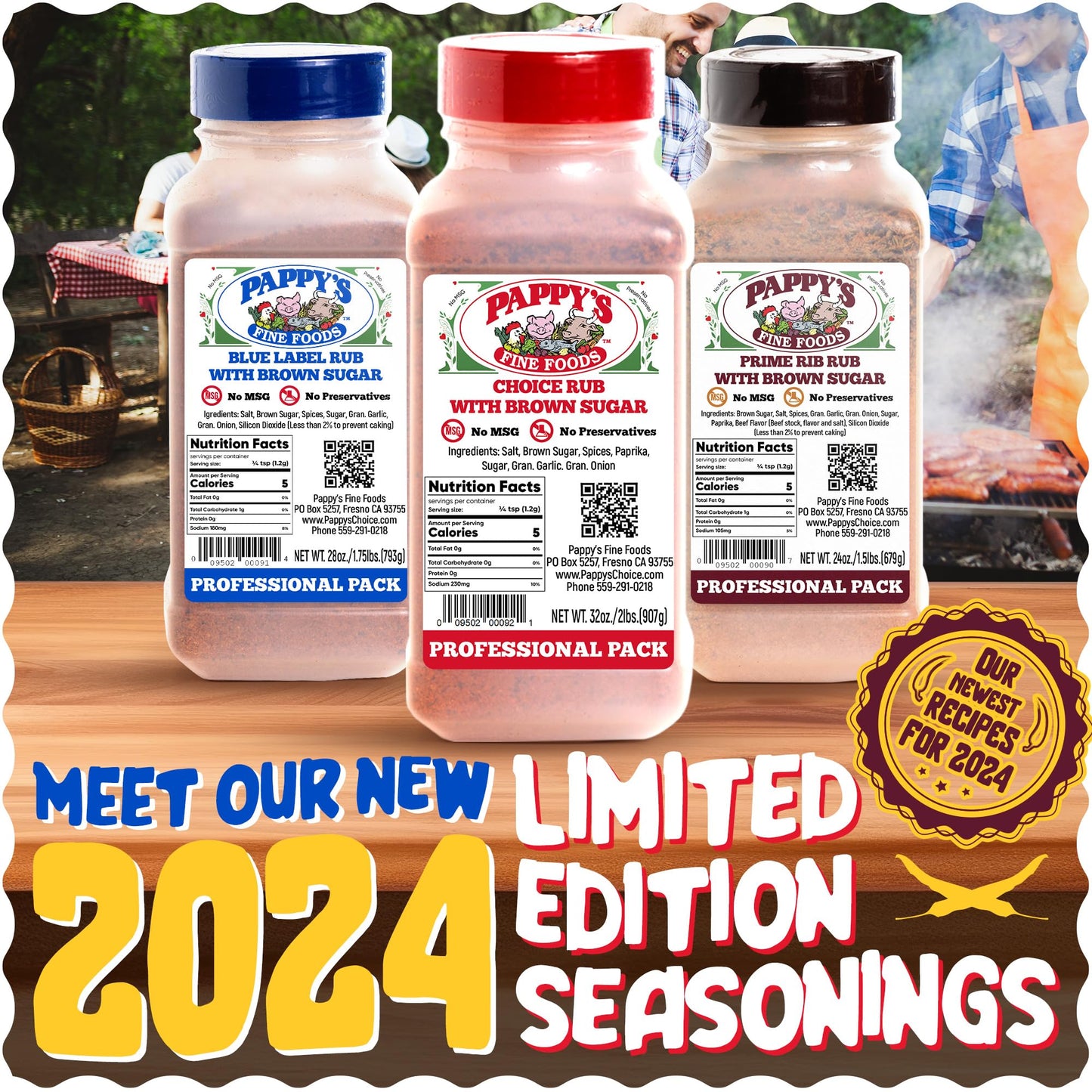 Pappys Seasonings (Seafood Spice, 5Oz)