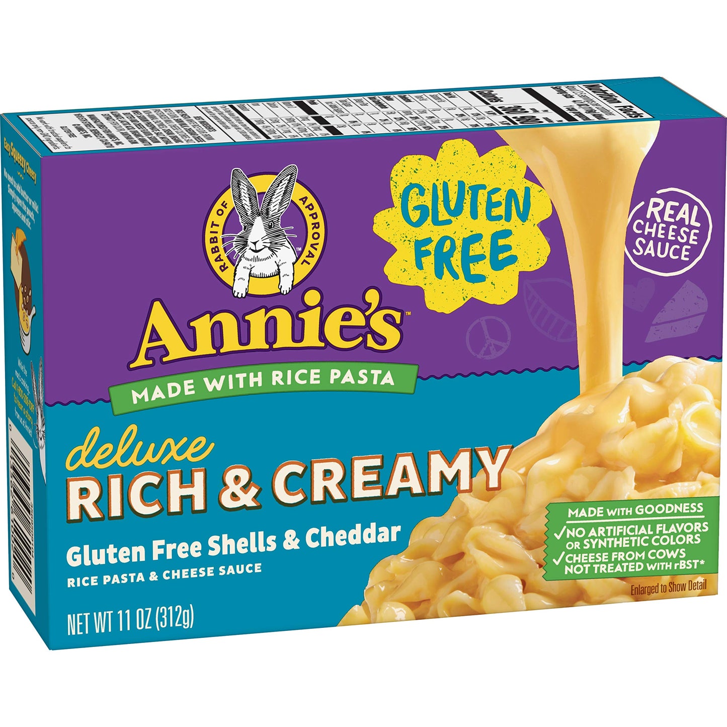 Annie'S Homegrown Gluten Free Creamy Deluxe Rice Pasta Dinner, 11 Ounce Boxes