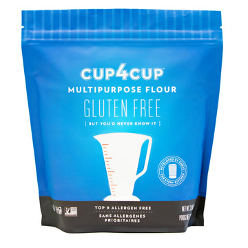 Cup4Cup Multipurpose Flour, 3 Pounds, Certified Gluten Free Flour, 1:1 All Purpose Flour Substitution, Non-GMO, Kosher, Made in