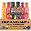 KARVIVA Organic Juice Cleanse Pack – Low-Sugar, Prebiotic Detox with Collagen, Vitamins & Antioxidants – 12 Fl Oz (Pack of 6)