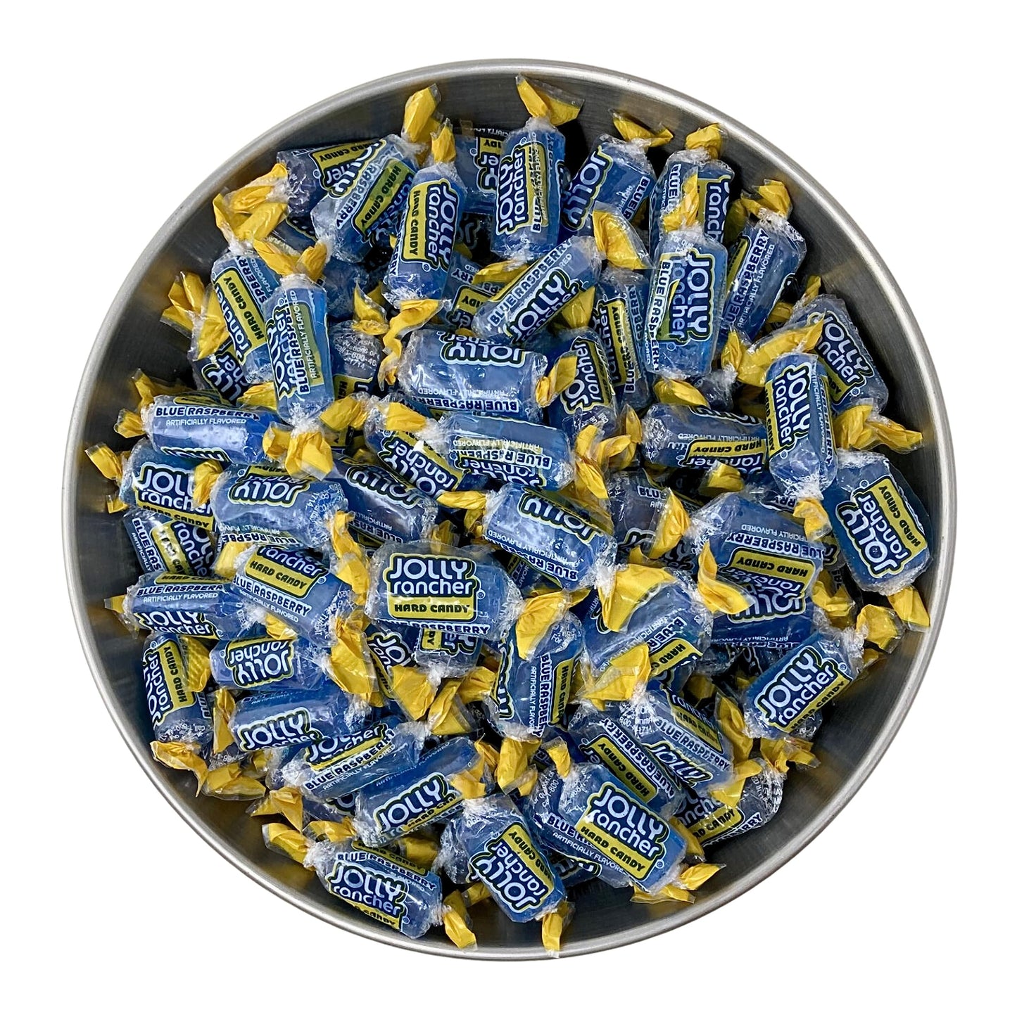 Jolly Ranchers Hard Candy 3lbs- All Blue Raspberry Individually Wrapped Delicious Fresh Candy 48oz (Packaging Might Vary)