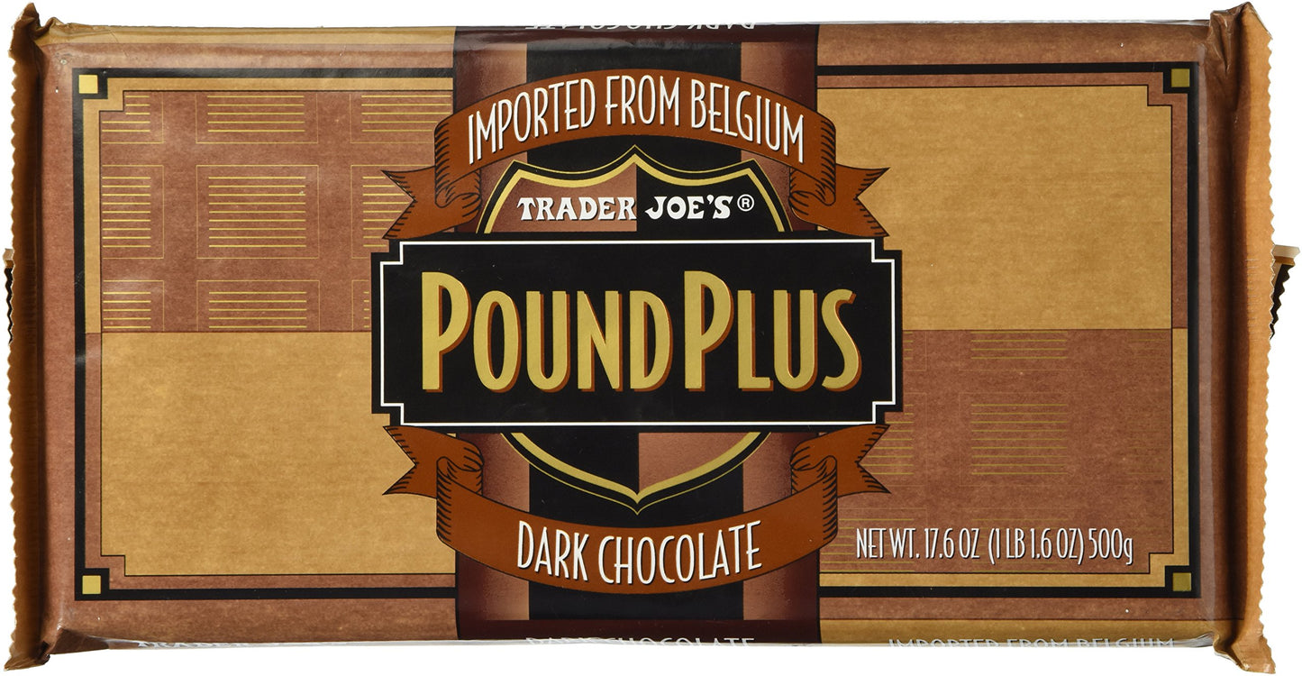 Trader Joes Pound Plus Dark Chocolate 17.6 Oz