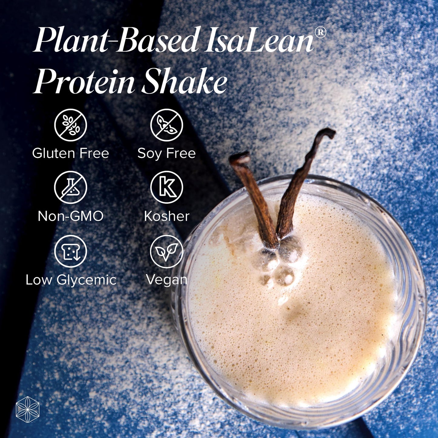 Isagenix Plant-Based IsaLean Protein Shake, Vanilla Chai, 27.2 oz - Supports Lean Muscle Growth, Gluten & Soy Free