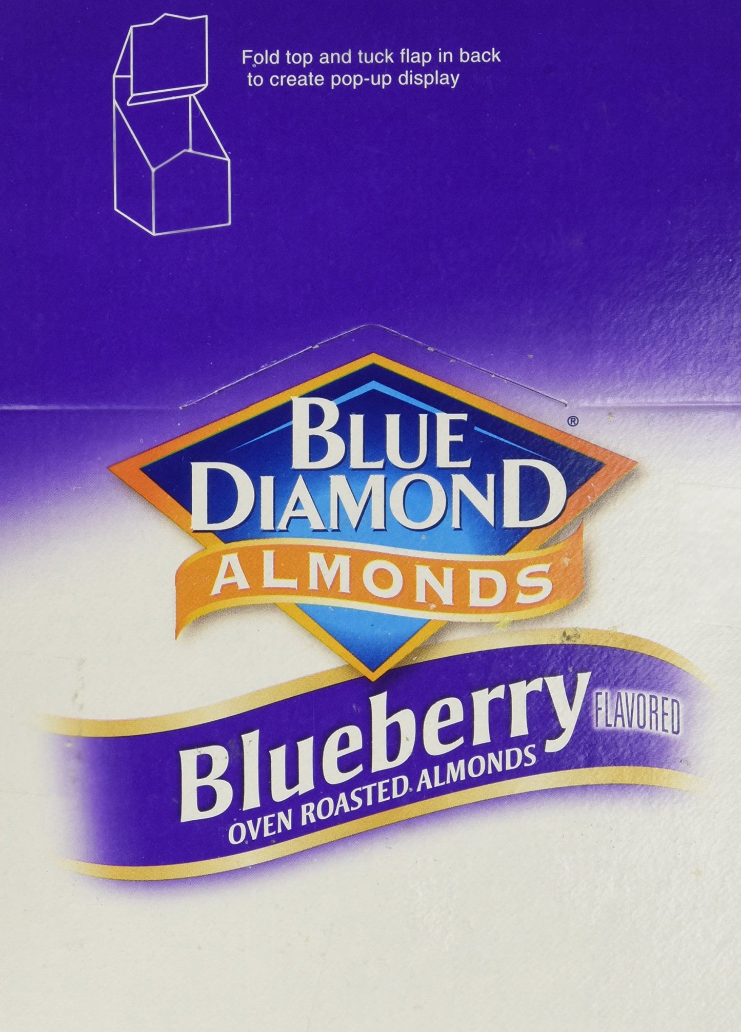 Blue Diamond Blueberry Flavored Almonds, 1.5 Ounce (Pack Of 12)